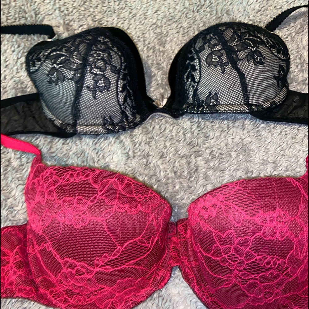 Set of 2 Gilligan & O’Malley push up bras